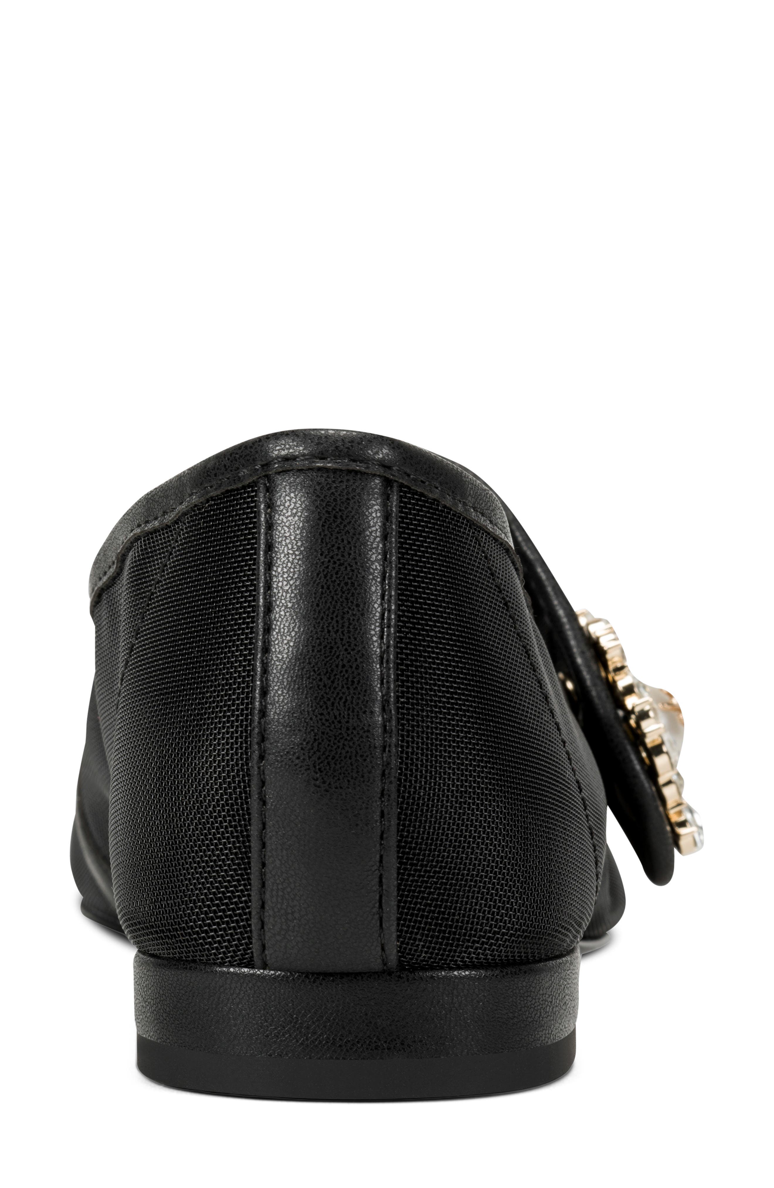 KARL LAGERFELD PARIS Sabelle Mary Jane Flat, Alternate, color, Black