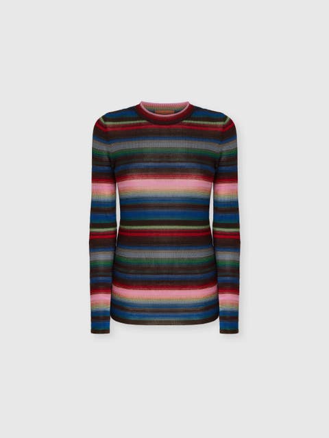 Striped Crew Neck Sweater