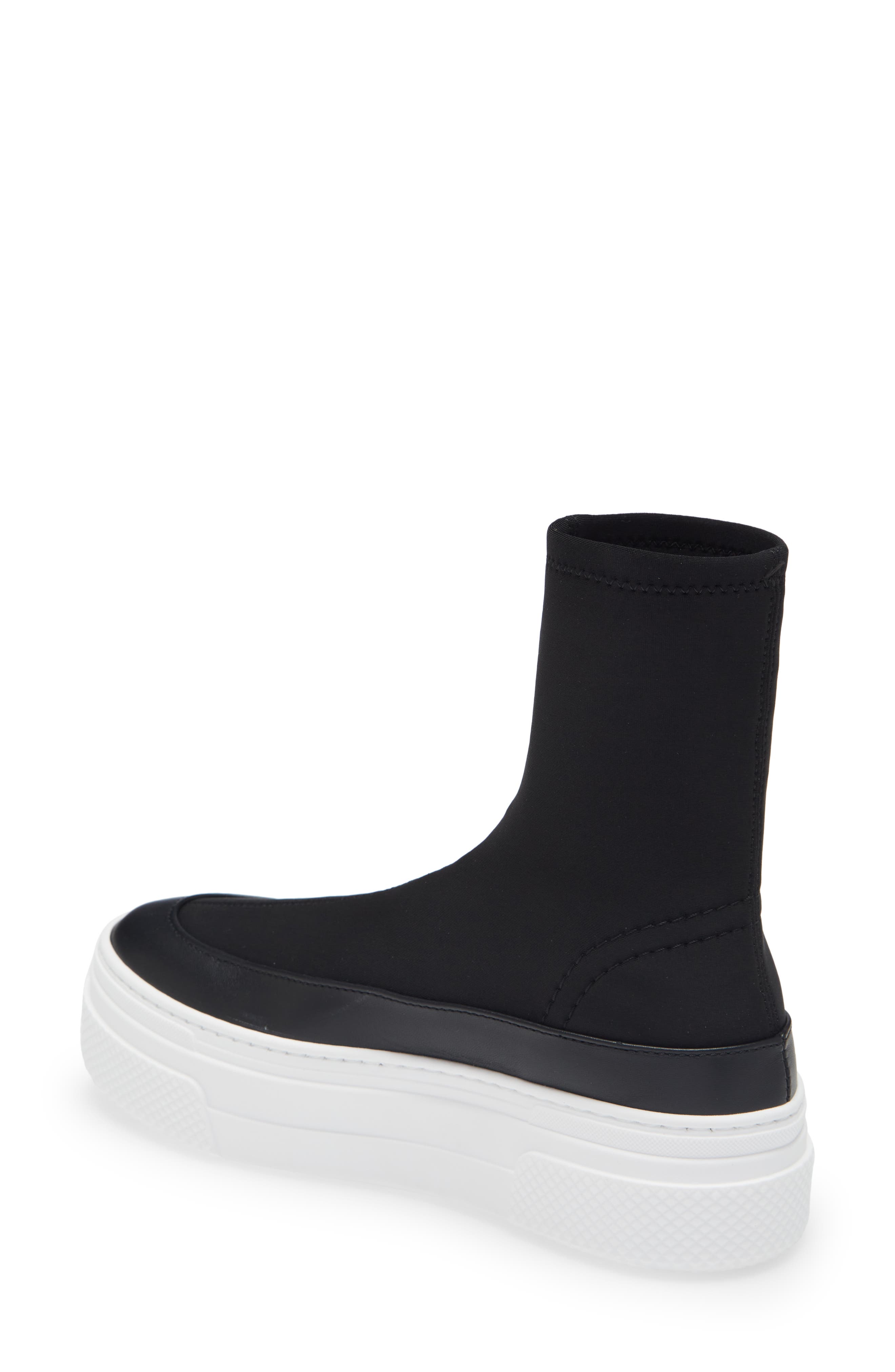 Khaite The Ludlow High Top Platform Sneaker, Alternate, color, 