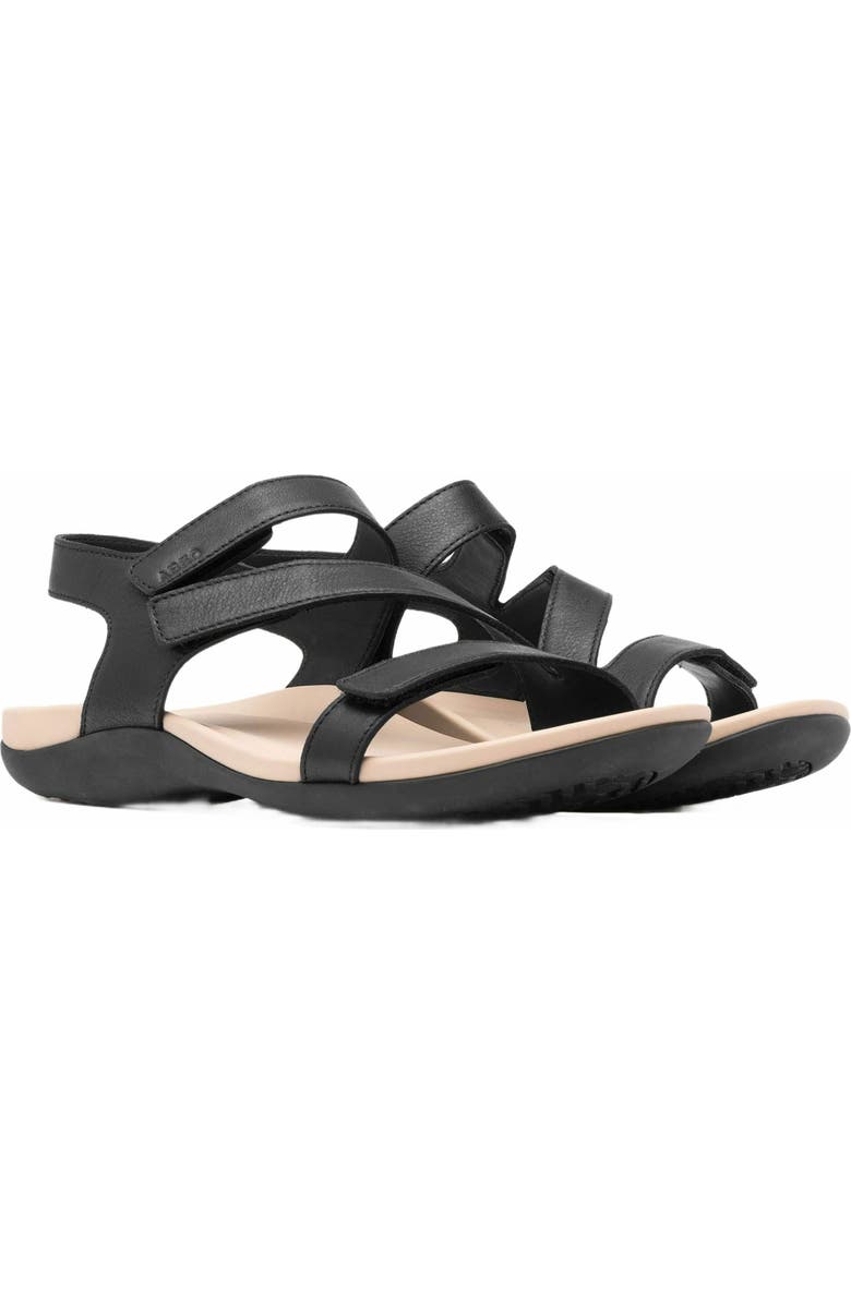 ABEO Oasis Sandal, Alternate, color, Black - Regular