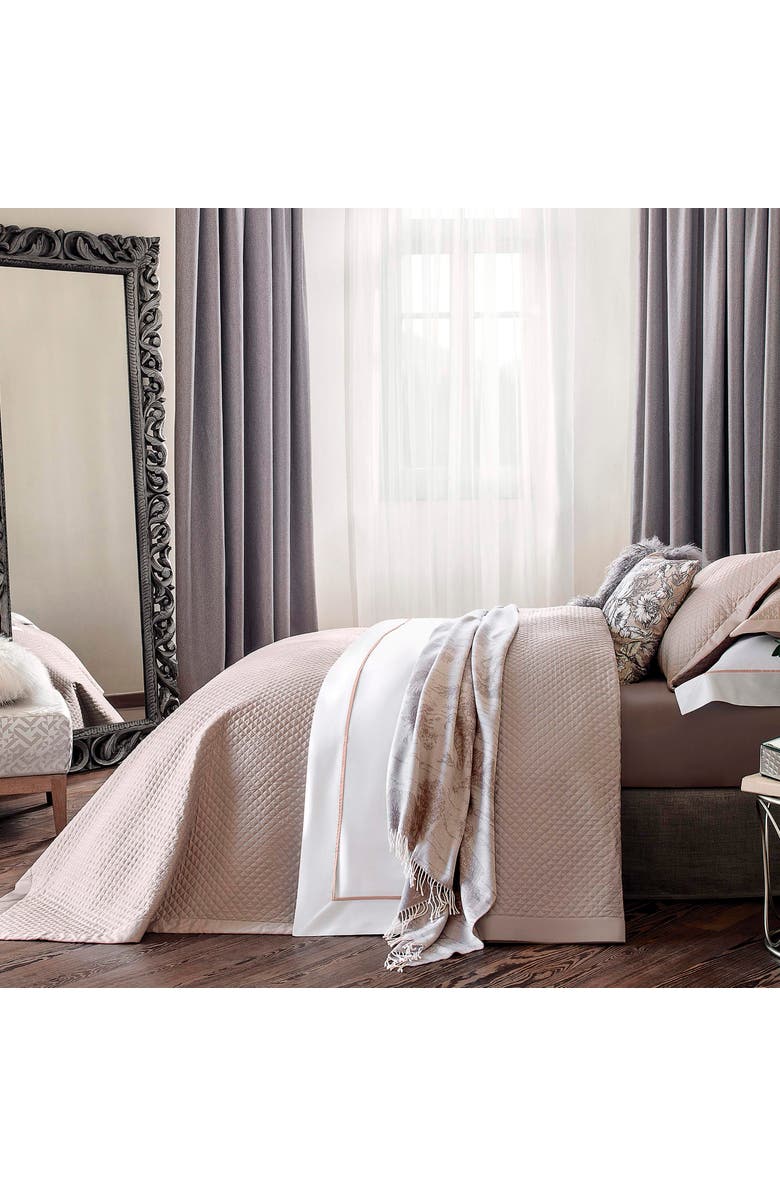 Togas Dorian Bedcover, Alternate, color, Grey