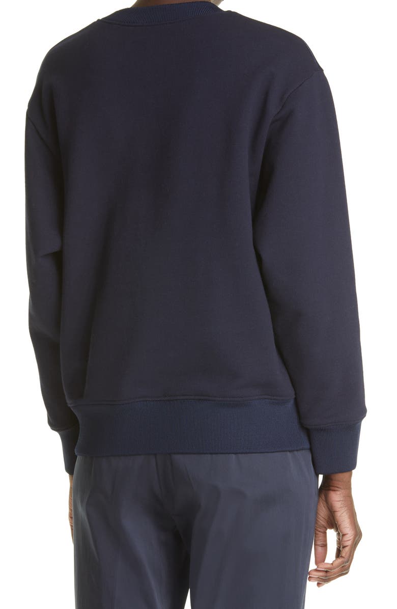 St. John Collection Logo Sweatshirt, Alternate, color, 