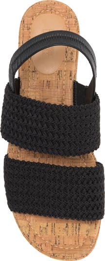 Cassie Platform Wedge Slingback Sandal