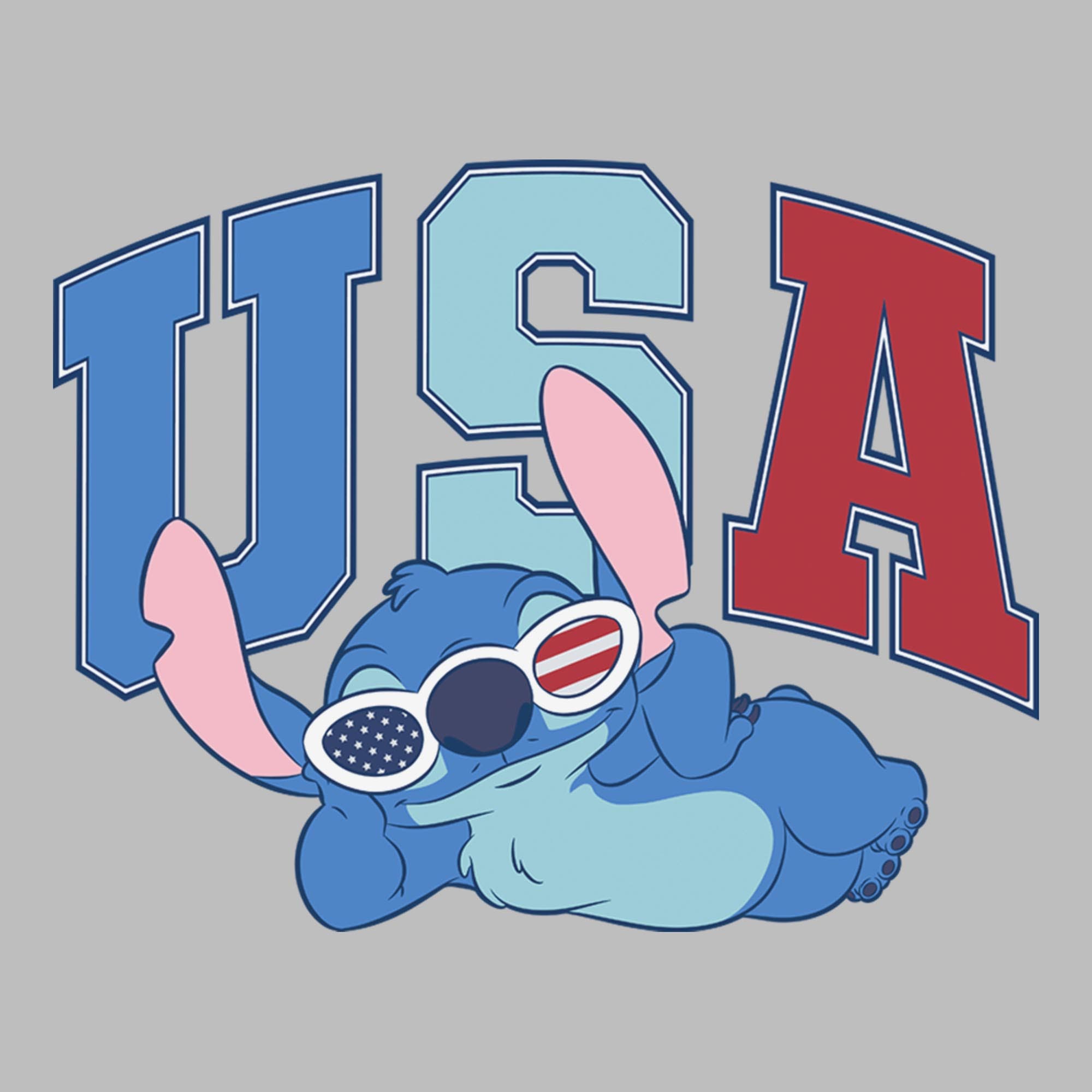 Lilo & Stitch Men's American Experiment 626 Short Sleeve Graphic T ...