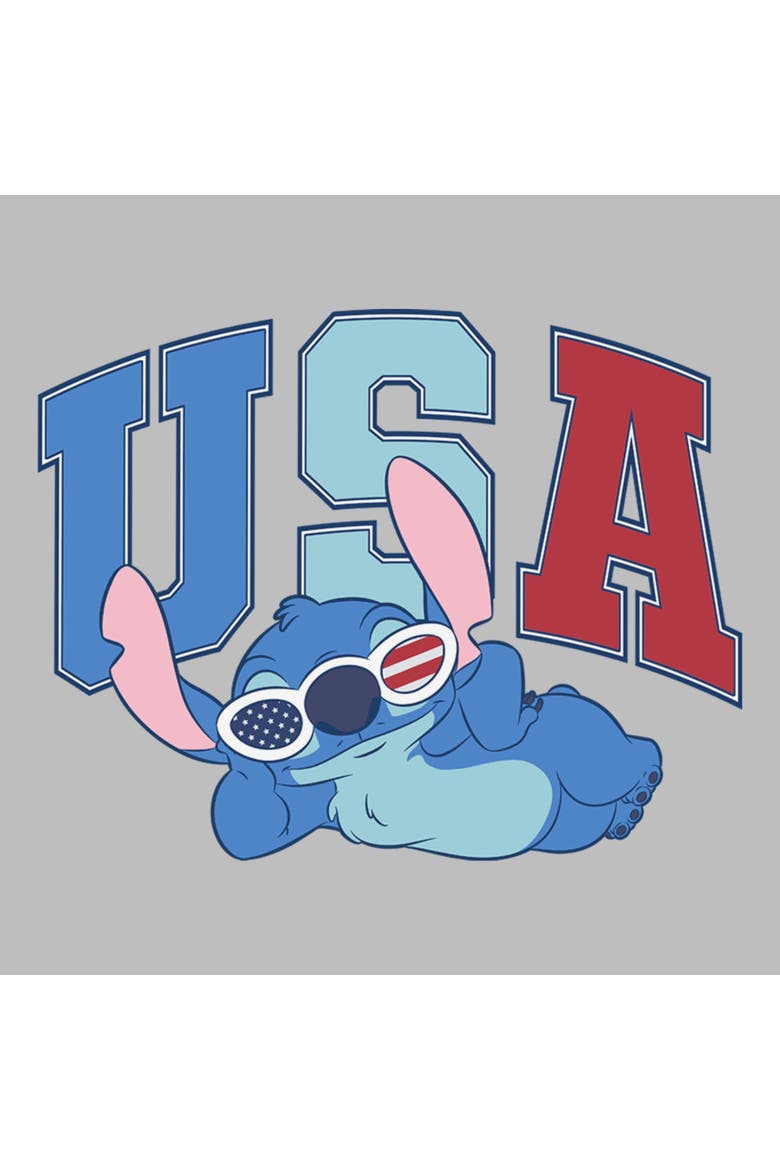Men's Lilo & Stitch American Experiment 626  Graphic T-Shirt, Alternate, color, Sport Grey