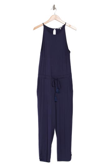 Tart Linda Ruched Straight Leg Jumpsuit