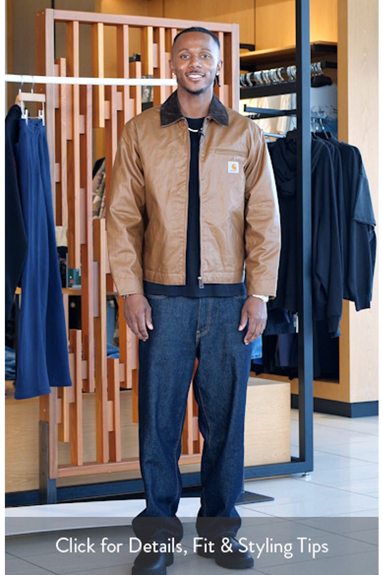 OG Dean Coated Cotton Jacket (Men) | Nordstrom