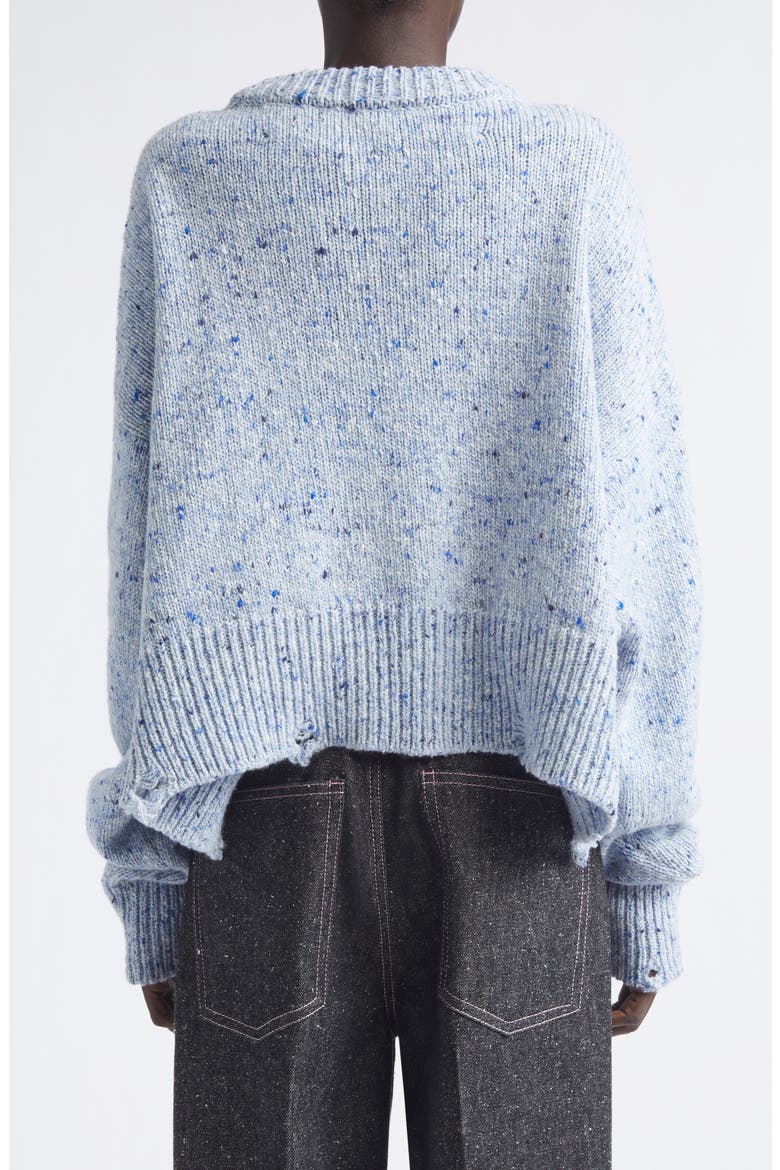Avalanche Wool & Cashmere Blend Knit Sweater, Alternate, color, BLUE SKY