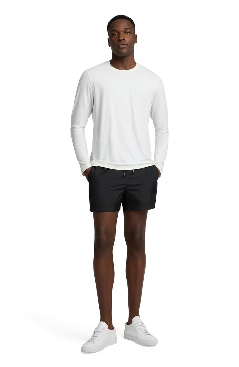 Onia Classic Charles 5" Swim Trunk, Main, color, Black