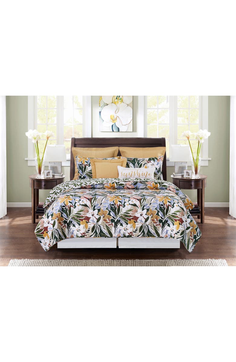 C&F Home Joelle Bedding Quilt Set, Alternate, color, Yellow