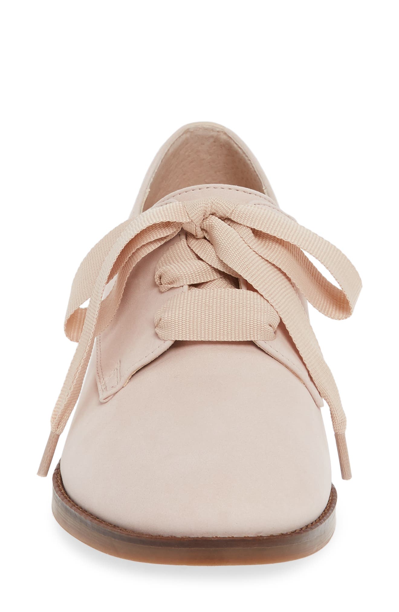 Evelyn Derby, Alternate, color, LIGHT PINK SUEDE