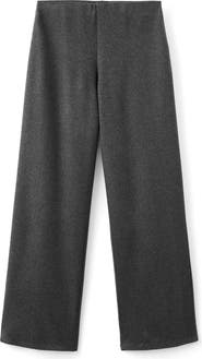 MANGO Straight Leg Pull-On Pants
