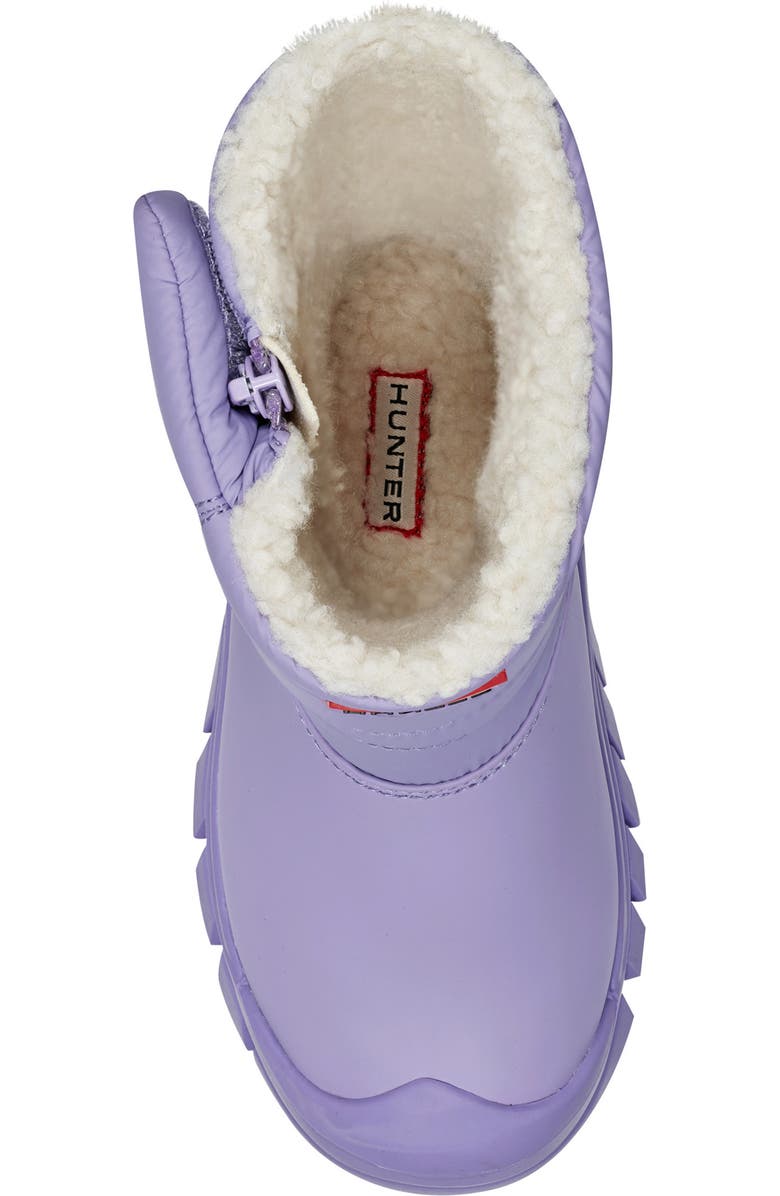 Hunter Kids' Intrepid Snow Boot, Alternate, color, Lavender Mist/ Lavender Mist