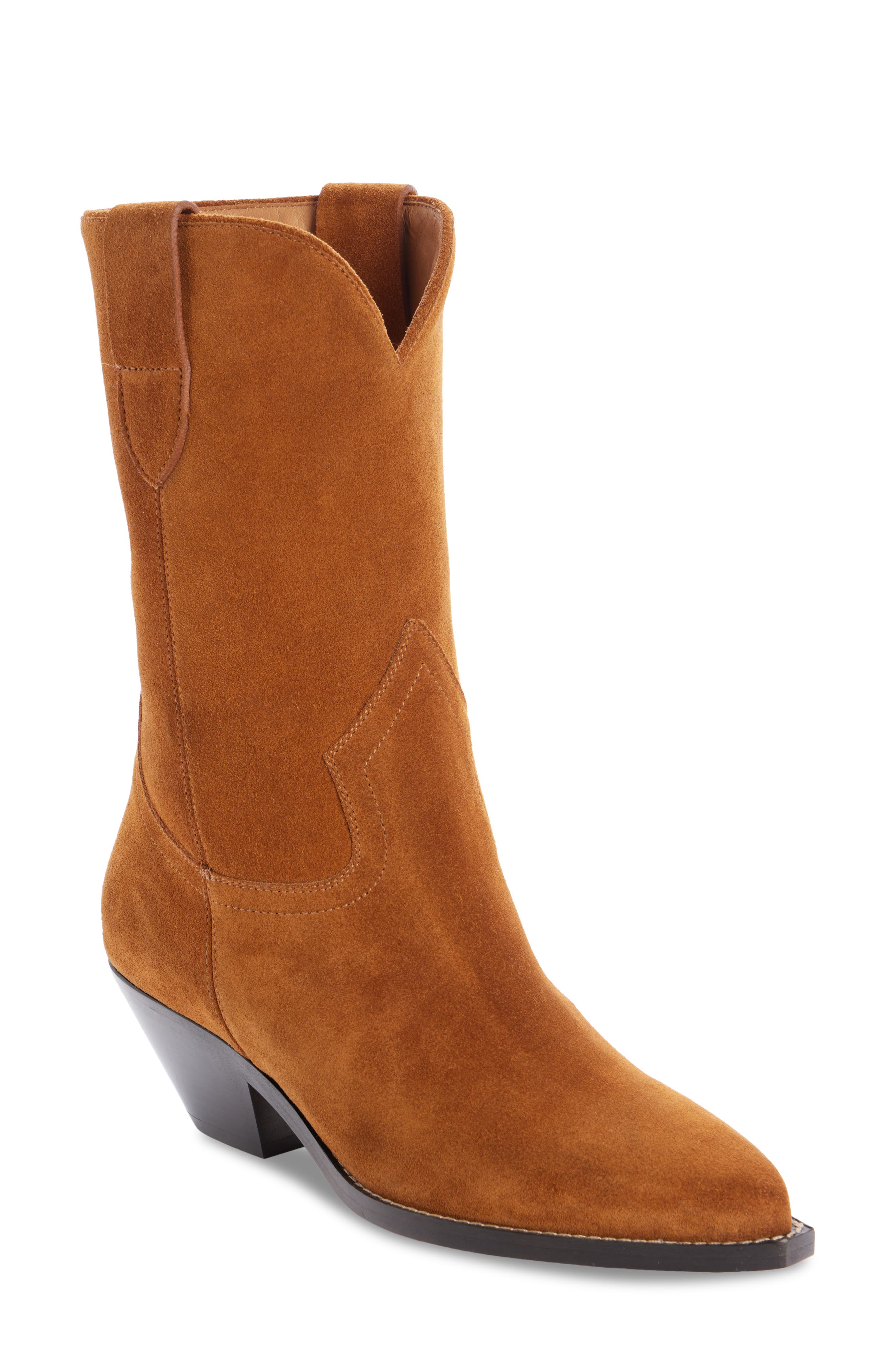 Isabel Marant Dahope Western Boot, Main, color, 