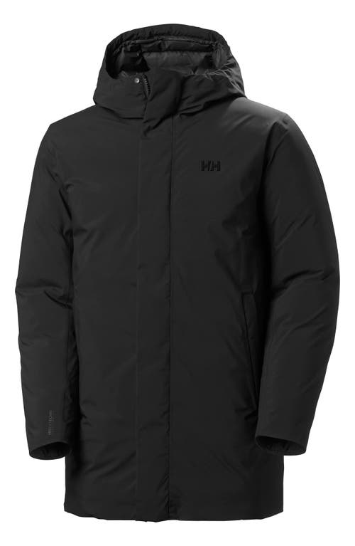 Helly Hansen Urban Pro Helly Tech® 480 Fill Power Down Coat In Black