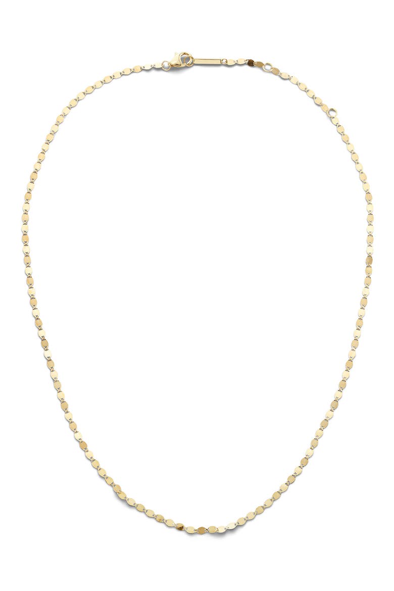 Petite Nude 14K Gold Chain Choker, Main, color, YELLOW GOLD