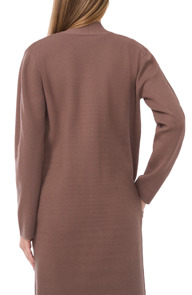 Halogen<sup>®</sup> Open Front Longline Cardigan, Alternate, color, Mink Taupe