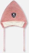 Deux par Deux Baby Girl's Baby Pointed Knit Hat In Pink