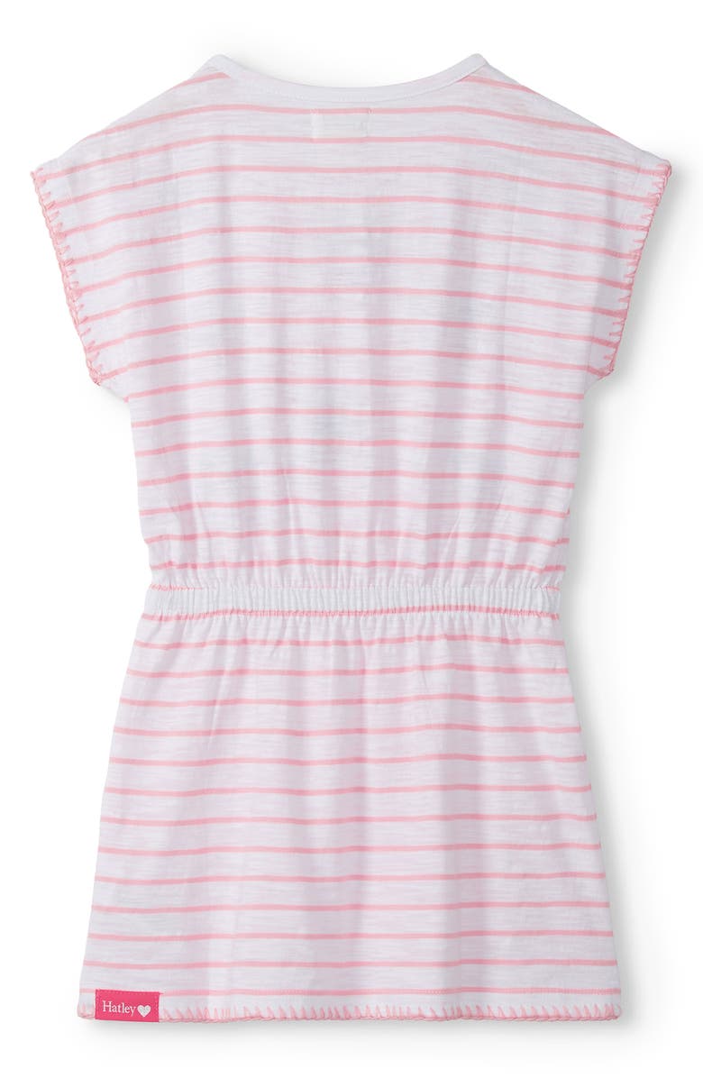 Hatley Kids' Strawberry Sequin Cinch Waist Dress, Alternate, color, 