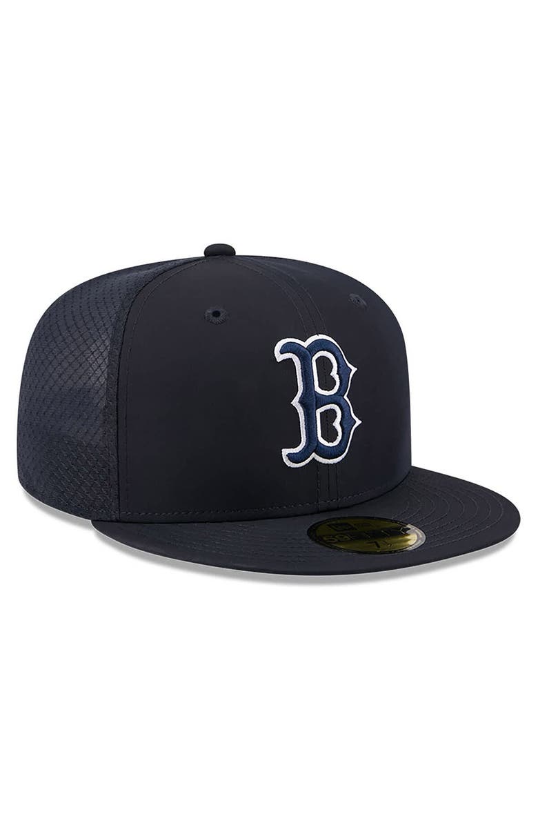 New Era Men's New Era Navy Boston Red Sox 2026 Batting Practice 59FIFTY Fitted Hat, Alternate, color, Navy