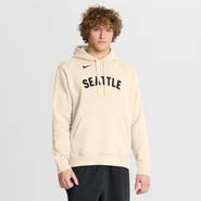 Nike Men's Nike  Cream Seattle Mariners Alternate Club Fleece Hoodie