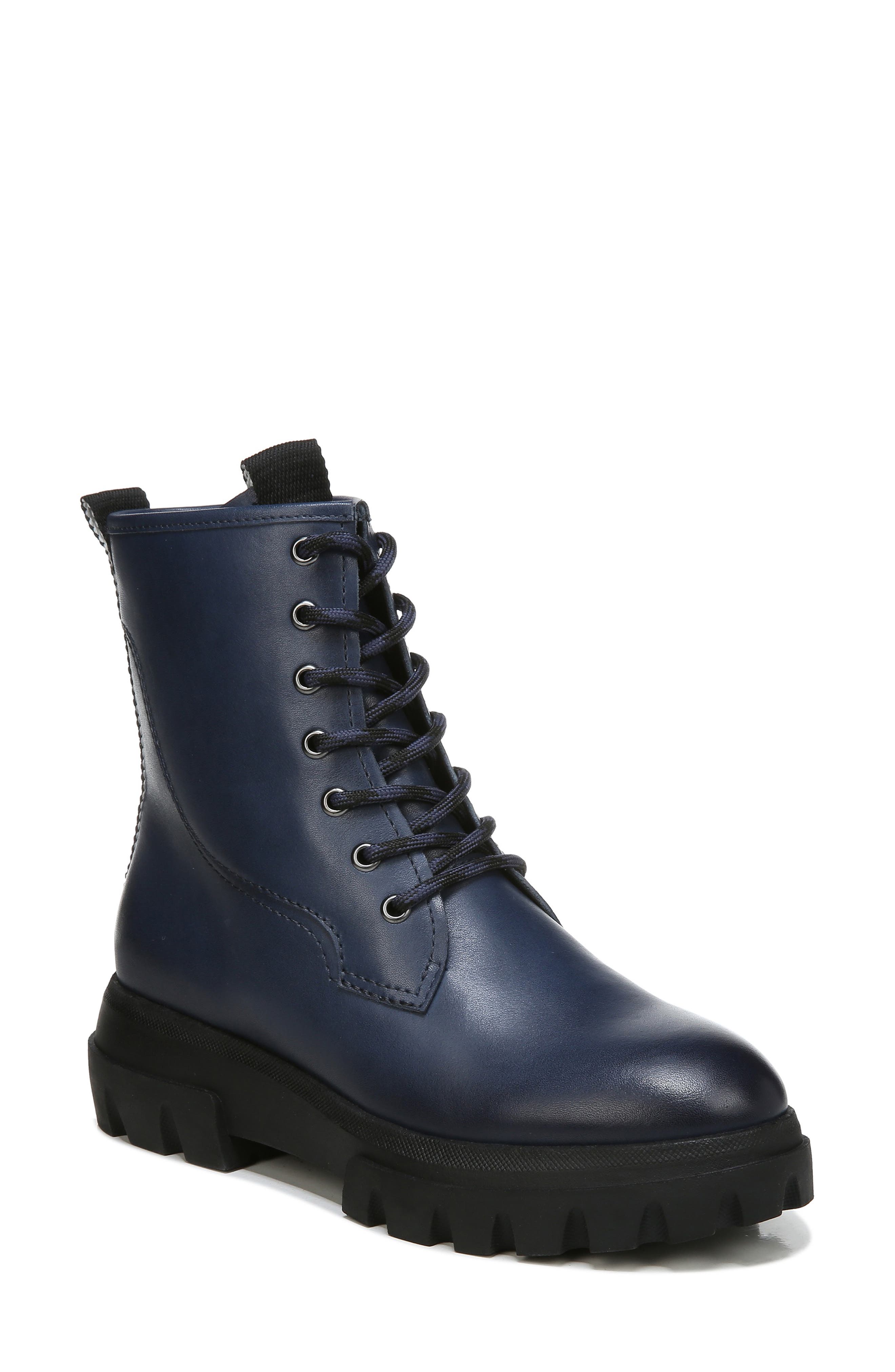 Robbie Combat Boot, Main, color, NAVY