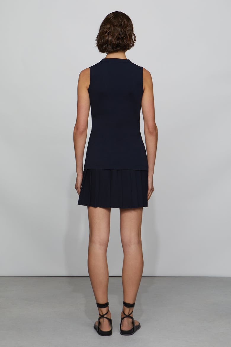 Jared Knit Skirt, Alternate, color, Dark Navy