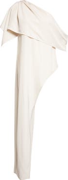 Proenza Schouler Haya Asymmetric One-Shoulder Cady Top