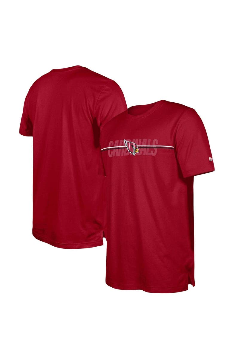 New Era Men's New Era  Cardinal Arizona Cardinals 2023 NFL Training Camp T-Shirt, Main, color, 