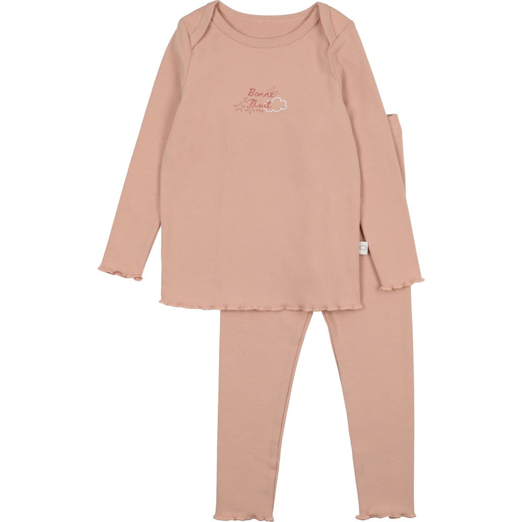 Pouf Bonne Nuit Pj In Dusty Pink