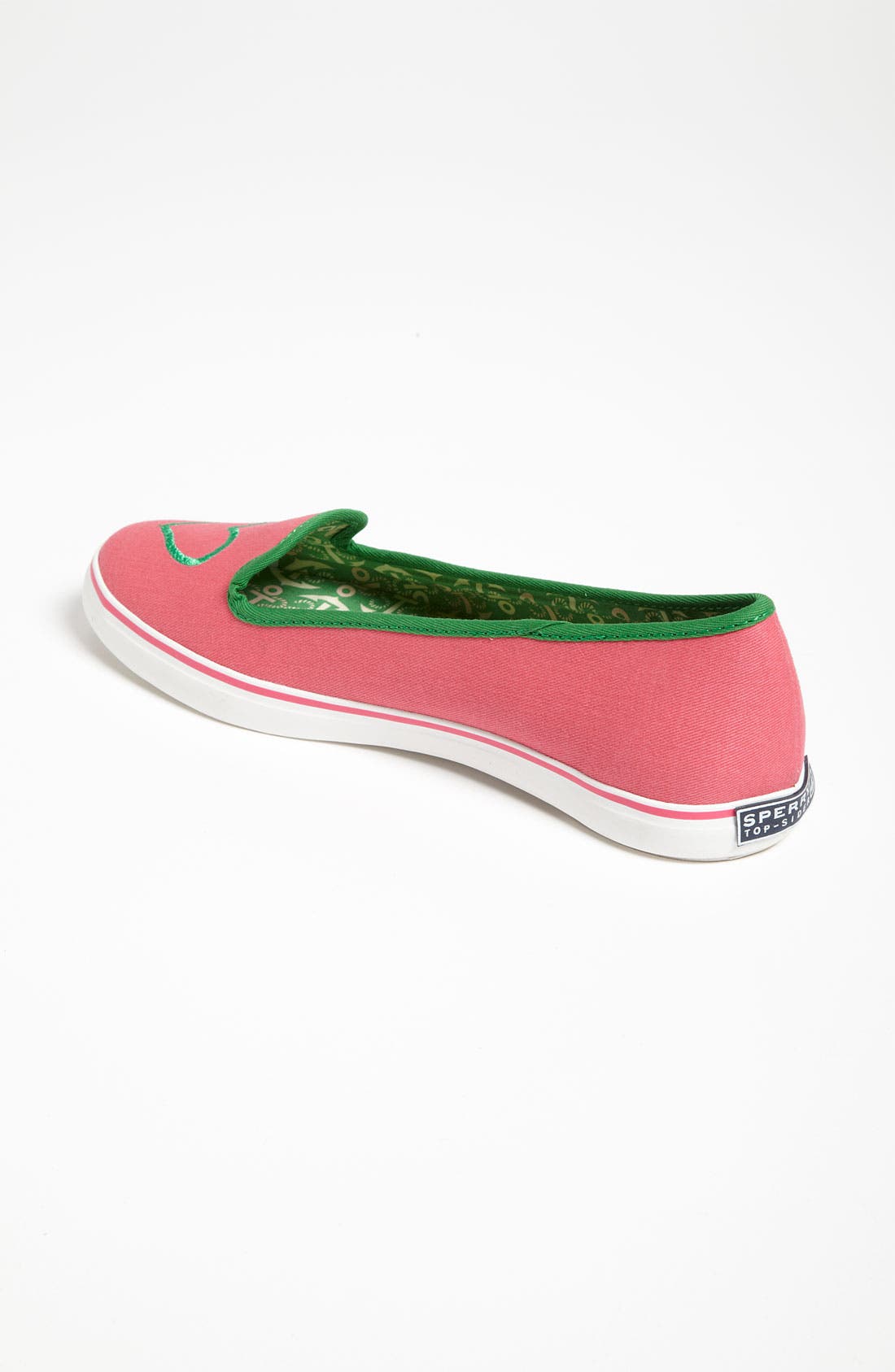 Sperry Top-Sider® 'Westport' Flat, Alternate, color, HOT PINK/ KELLY GREEN