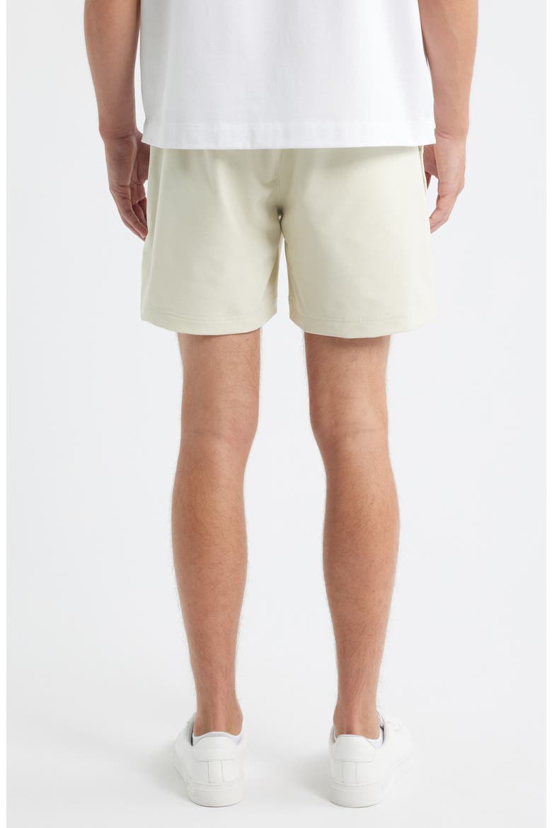 Solid Stretch Swim Trunks, Alternate, color, OPEN WHITE