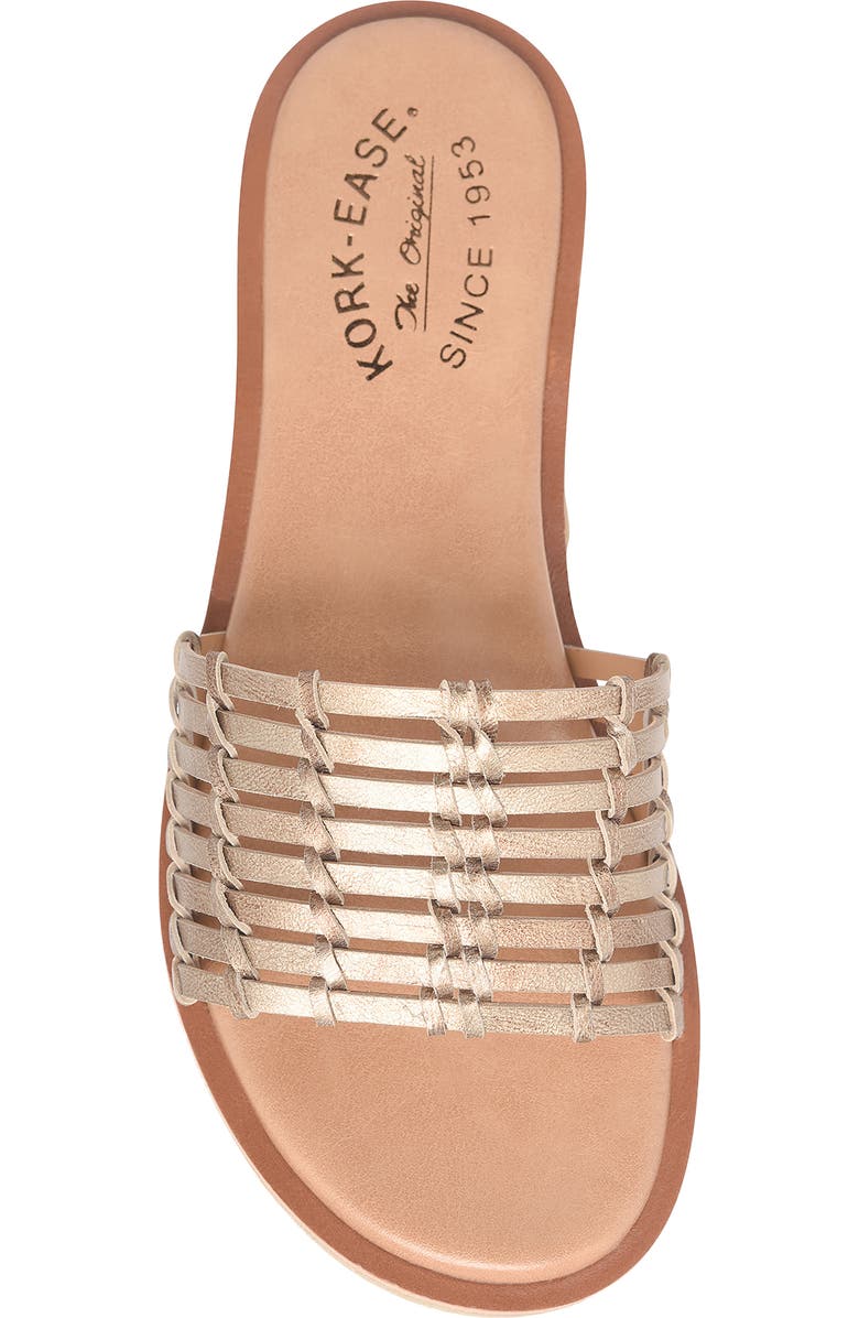 Kork-Ease<sup>®</sup> Deja Slide Sandal, Alternate, color, Bronze Metallic