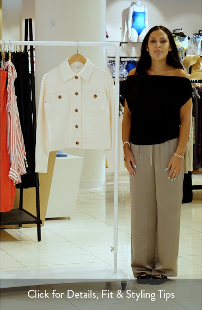 Ponte Knit Jacket, sales video thumbnail