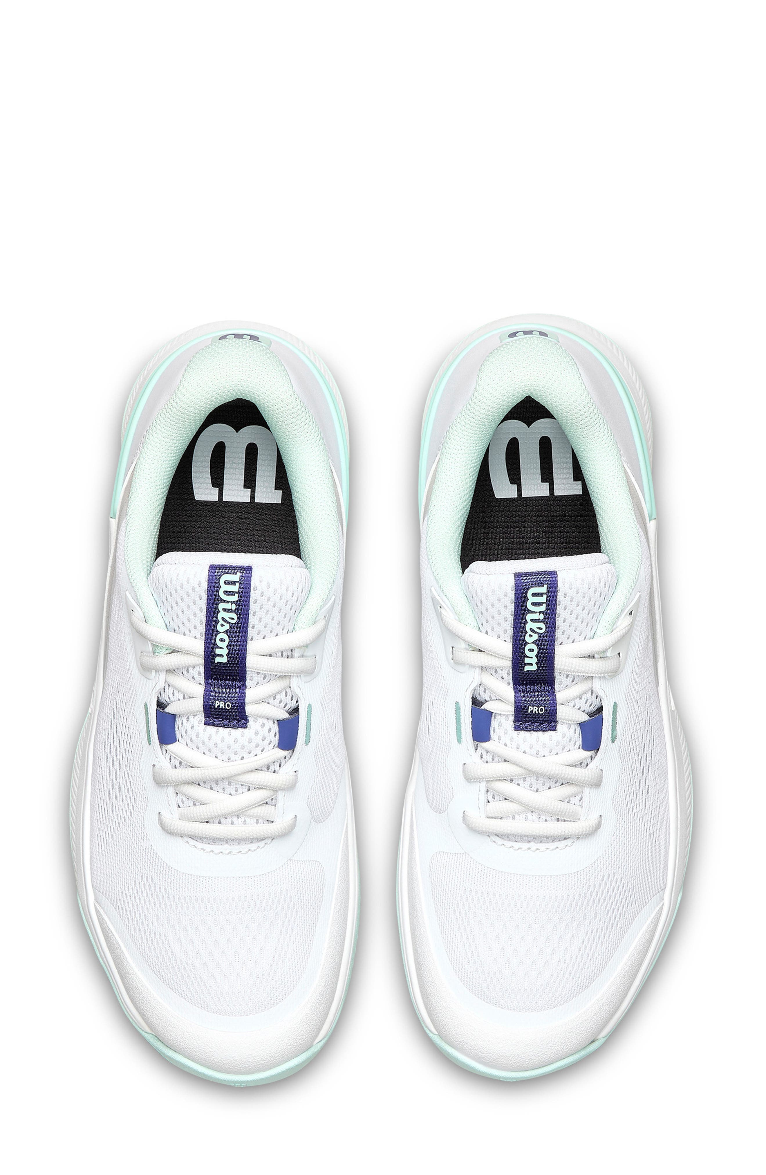 Intrigue Pro Tennis Sneaker, Alternate, color, WHITE / BAY / SKIPPER BLUE