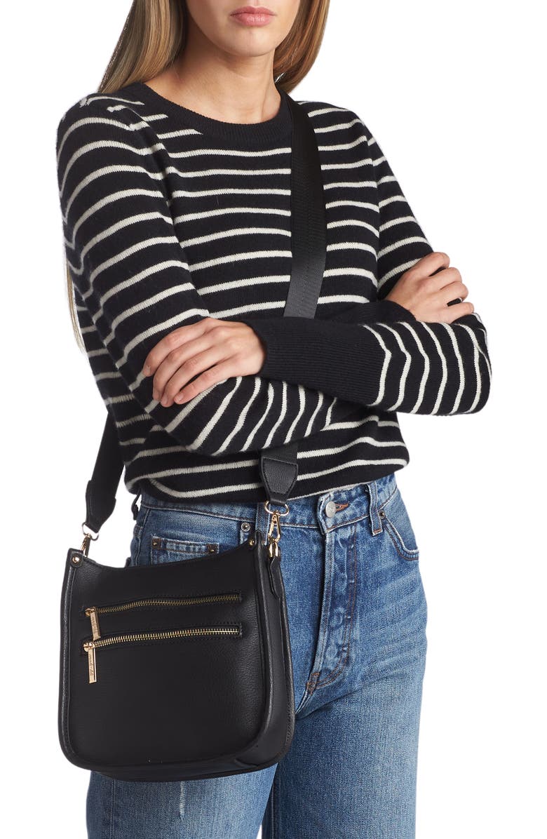 Mali + Lili Harper Vegan Leather Crossbody Bag, Alternate, color,