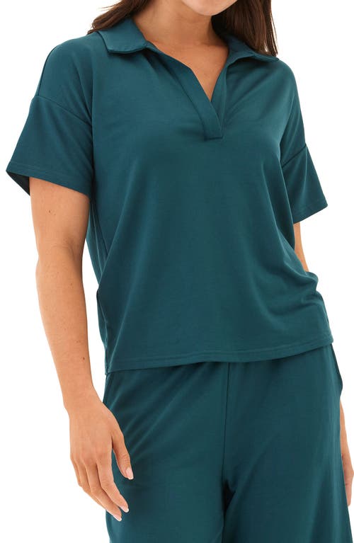 Threads 4 Thought Melanie French Terry Polo In Green