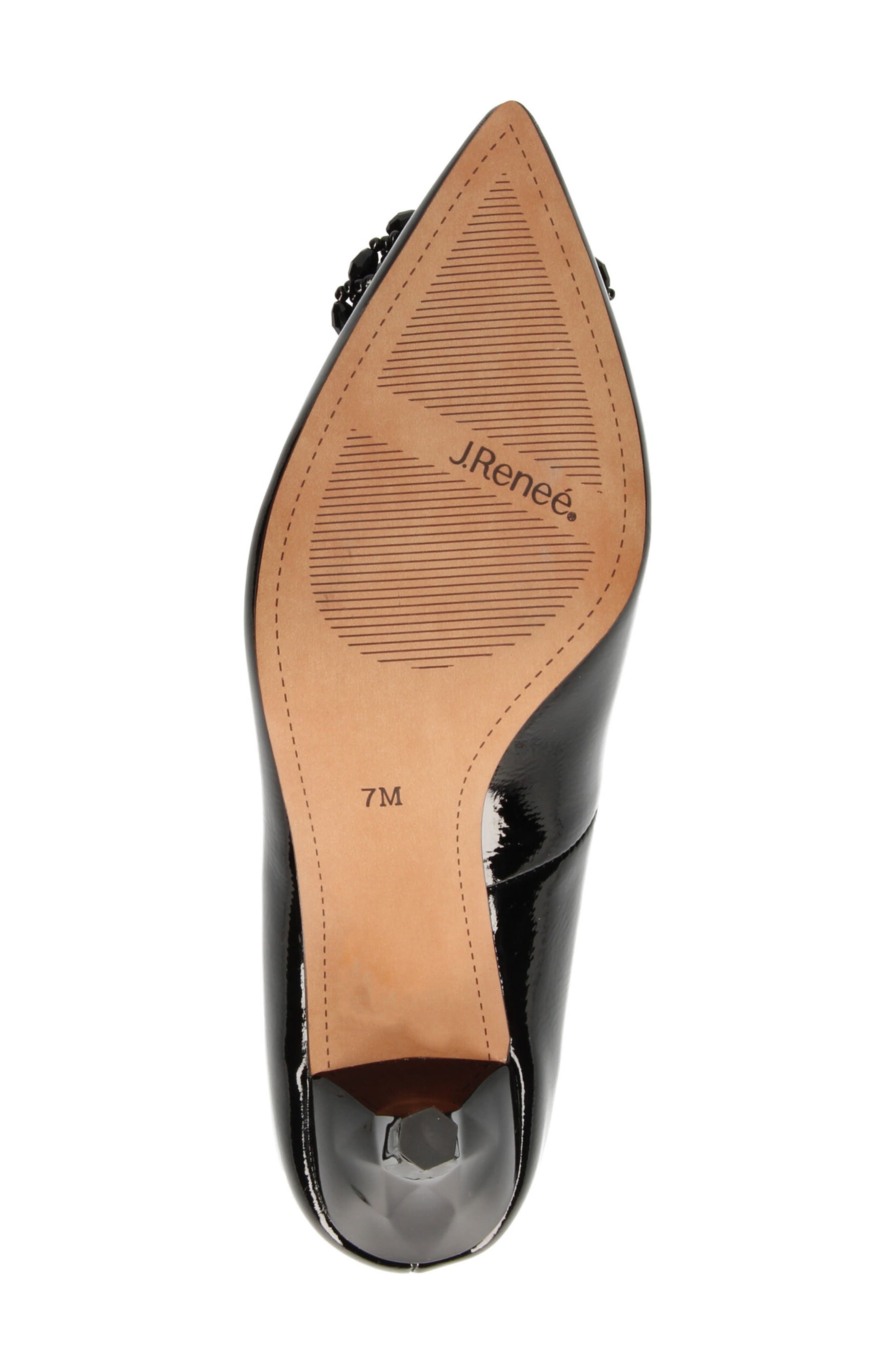 J. Reneé Premita Embellished Pointed Toe Pump, Alternate, color, 