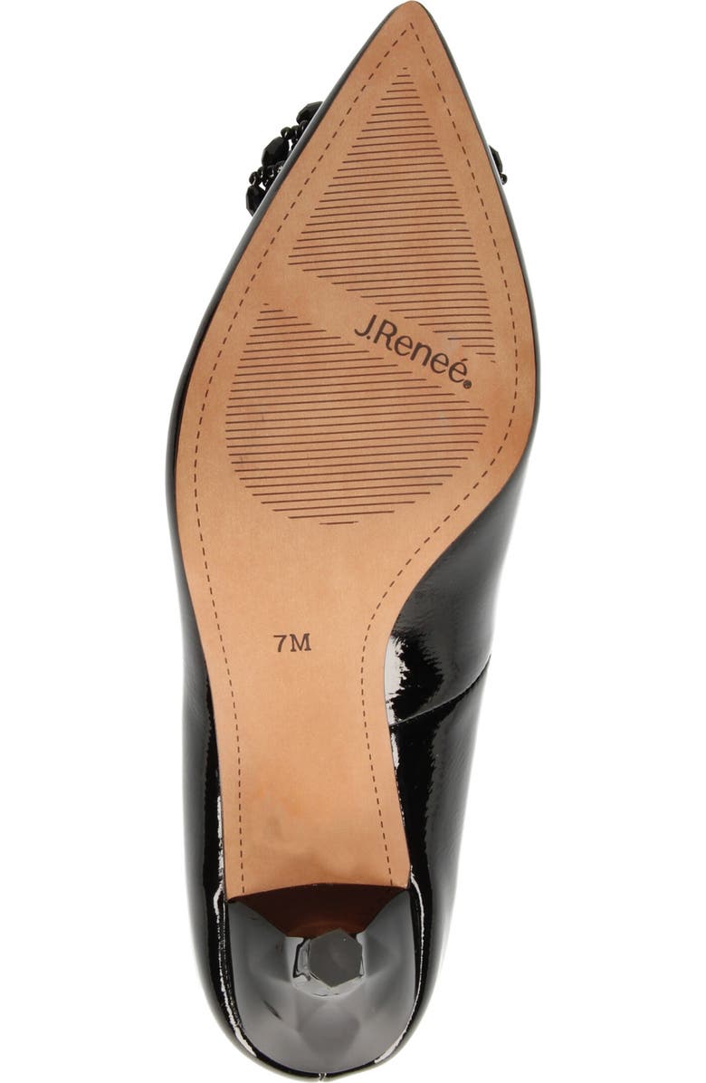 J. Reneé Premita Embellished Pointed Toe Pump, Alternate, color,