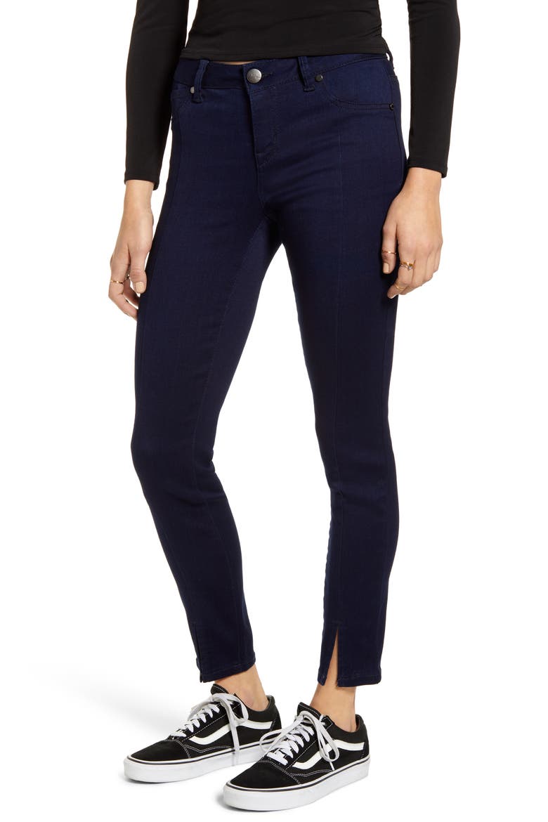 Butter Split Cuff Jeggings, Main, color, RINSE