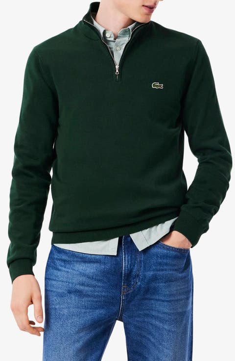 Regular Fit Quarter Zip Sweater