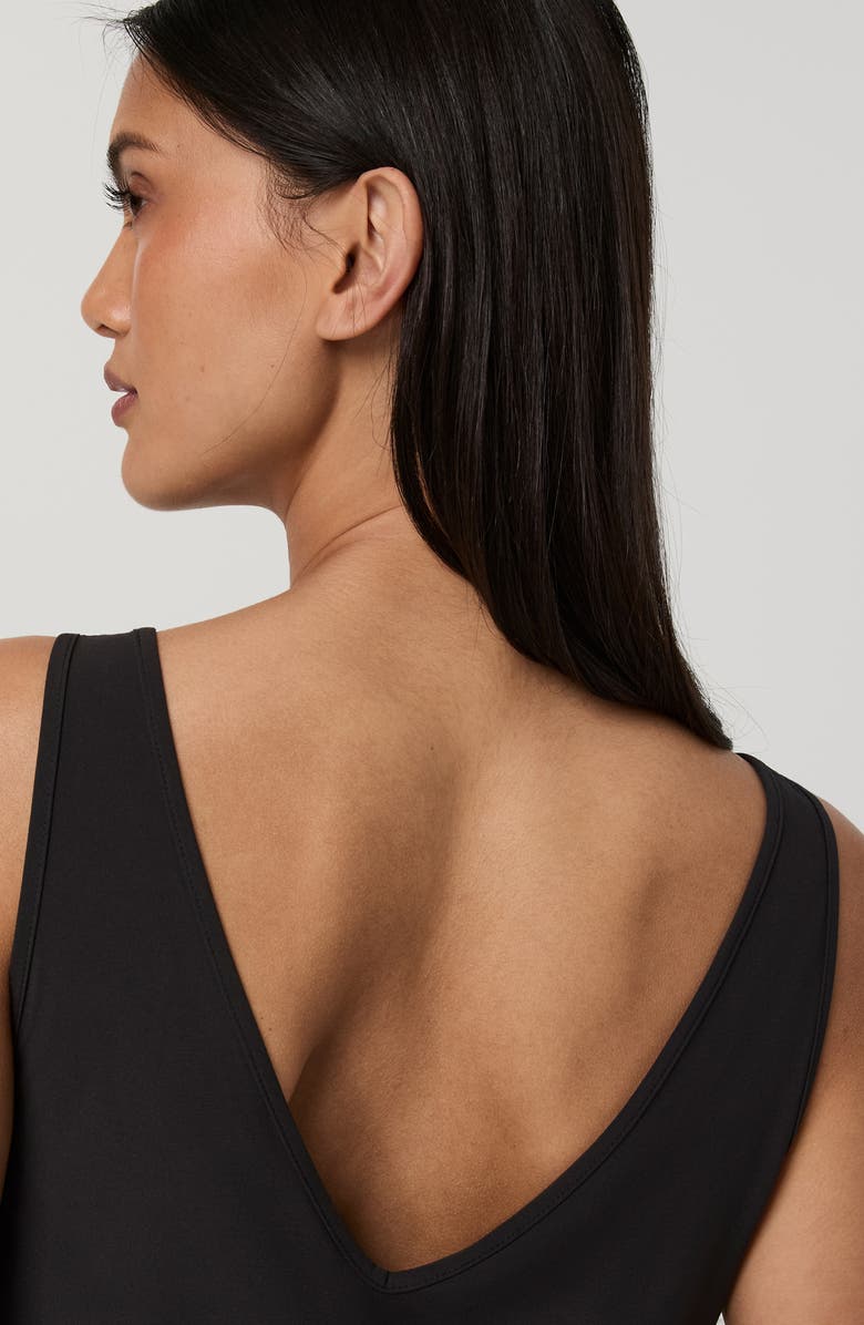 Vuori Villa Tank Romper, Alternate, color, Black
