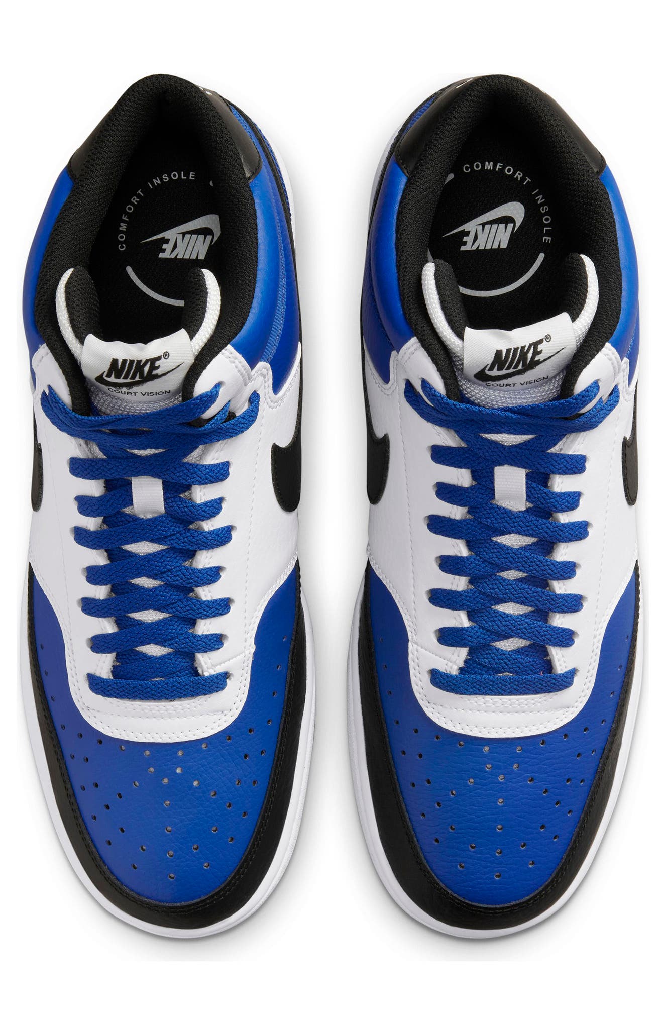 Nike Court Vision Mid Sneaker, Alternate, color, 