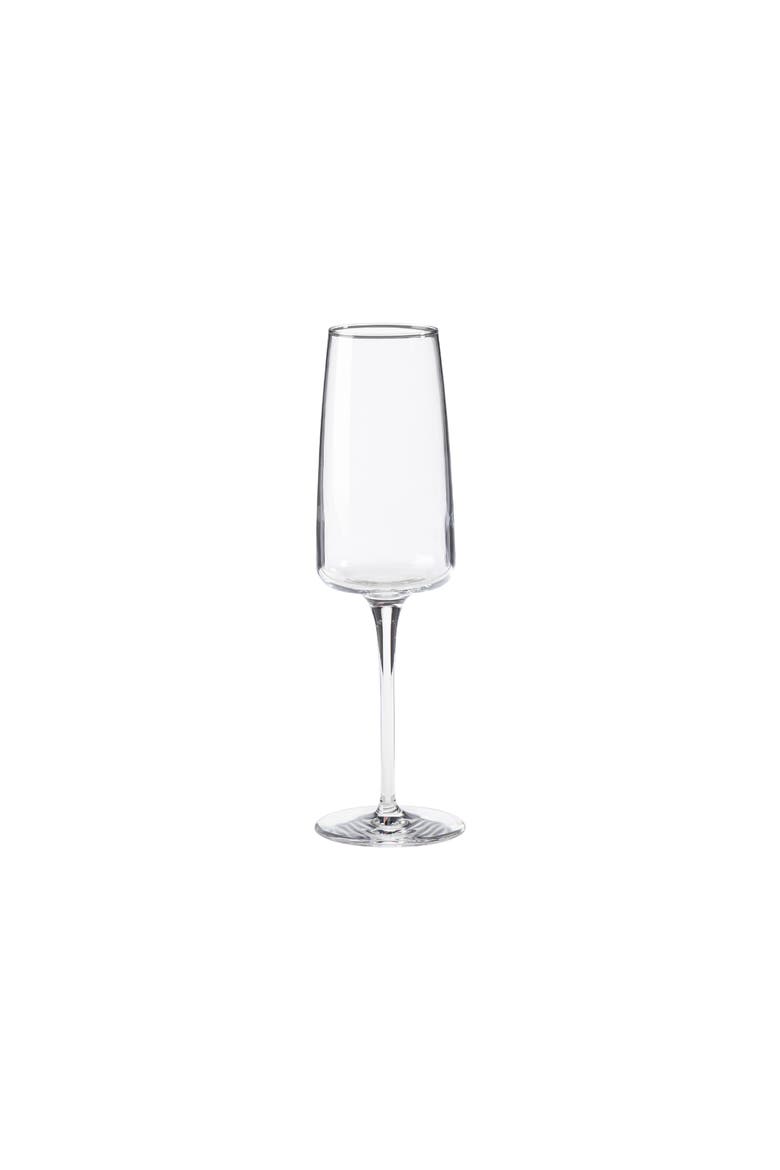 Vine Set/6 flutes, Main, color, Clear