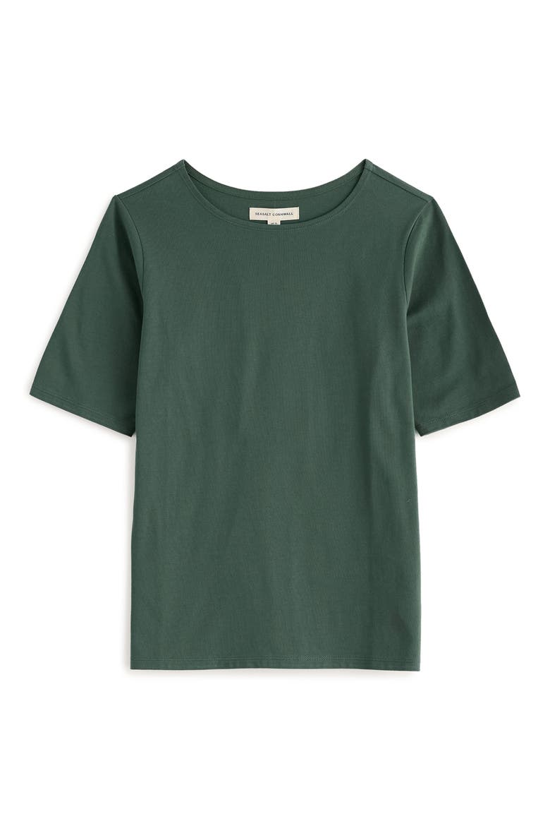 Poisson Organic Cotton T-Shirt, Alternate, color, LIGHT COPPICE