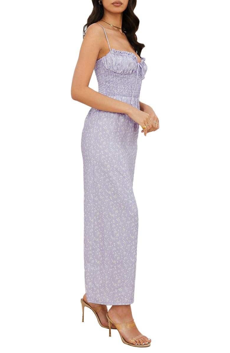 HOUSE OF CB Janelle Floral Smocked Maxi Dress, Alternate, color,