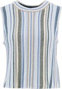 Barbour Josie Stripe Knit Cotton Blend Tank