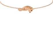 Pre-Owned Cartier Panthere de Cartier Single Chain Bracelet 18K Rose Gold with Tsavorite and Onyx Mini