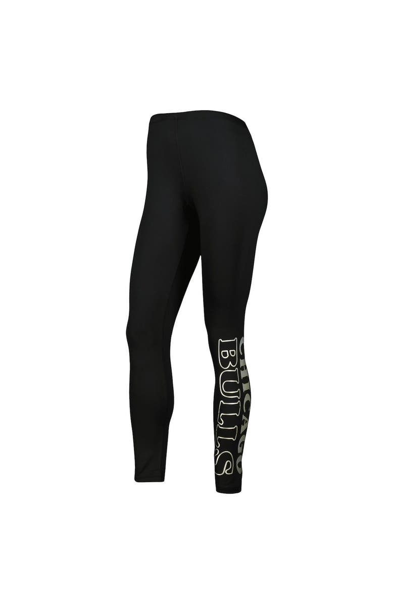G-III 4HER BY CARL BANKS Women's G-III 4Her by Carl Banks Black Chicago Bulls Stadium Leggings, Alternate, color, 