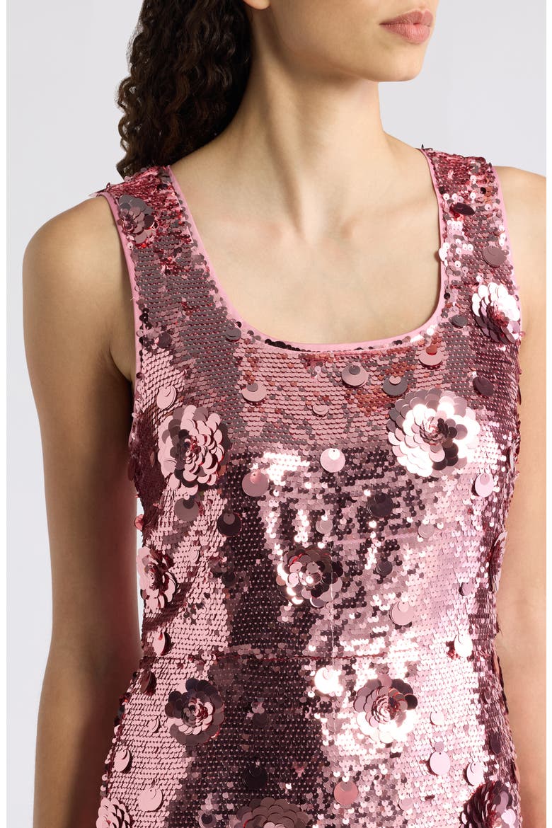 The Charlie Sequin Dress, Alternate, color, SOFT FUCHSIA PINK